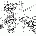 VF700C Air cleaner 85-86