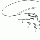 VT1100C Переднее крыло