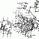 VF700C Front cylinder head 84-85