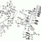 VF1100C Steering stem @ horn