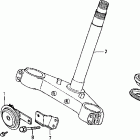 VFR750F Траверса нижняя