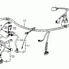 VT1100C Wire harness @ ignition coil @ rectifier
