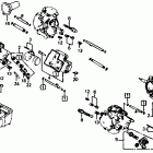 VF700C Carburetor comp. parts