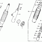CT110 Передние аммортизаторы
