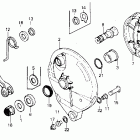 CR500R Rear brake panel 84-86