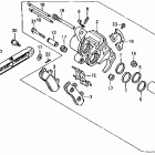 VFR750F Задний суппорт тормозной
