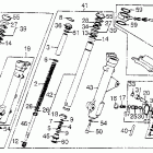 VF1100C Передняя вилка