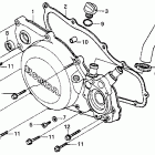 CR250R Right crankcase cover 84-86