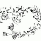 CB700SC Wire harness @ ignition coil