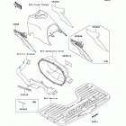 Prairie 400 4X4 (KVF400-C2) Decals(green)(c2)