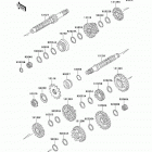 Mojave 250 (KSF250-A14) Transmission(sf250a026492-)