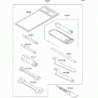 Mojave 250 (KSF250-A14) Owner's tools