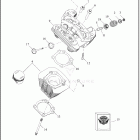 XL883N 4LE2 IRON 883 (2022) CYLINDERS, HEADS AND VALVES