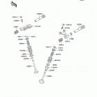 Mojave 250 (KSF250-A14) Клапана