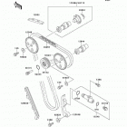 Mojave 250 (KSF250-A14) Распред вал