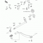 Mojave 250 (KSF250-A14) Механизм переключения передач