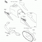 Prairie 300 (KVF300-B2) Decals(green)(b2)