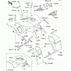 Mojave 250 (KSF250-A14) Переднее крыло(ья)