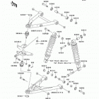 Mojave 250 (KSF250-A14) Подвеска
