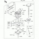 Mojave 250 (KSF250-A14) Карбюратор
