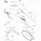 Prairie 400 (KVF400-D2) Decals(red)(d2)