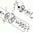 XL125S Oil pump @ oil filter