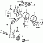 Z50R Вилка переключения передач