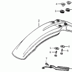 XL125S Переднее крыло