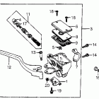 VF500C Front brake master cyl.