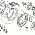 Z50R Заднее колесо