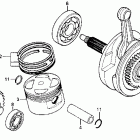 XR200R Crankshaft 84-85