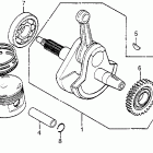 XL350R Коленвал и поршни