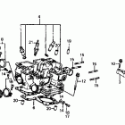 VF700C Rear cylinder head 84-85