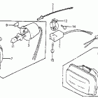 XR350R Headlight unit