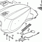 VF1100S Топливный бак