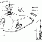 XL125S Топливный бак