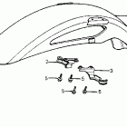 VF700F Переднее крыло