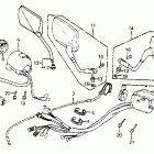 VF700F Control levers @ switches  @ cables