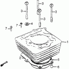 XL350R Цилиндр