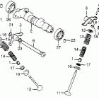 XL350R Распредвал и клапана