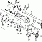 VF500C Вилка переключения передач