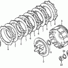 XR350R Сцепление