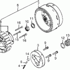 GL1200 Alternator @ starter clutch
