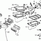 GL1200A 120ia / l  fairing pocket 84-85