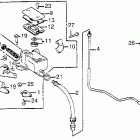 XL350R Front brake master  @ cylinder