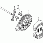 VF700S Задний тормоз