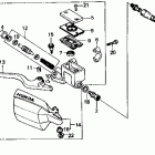 XR250R Front brake master cylinder 84-85
