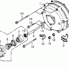 GL1200 Кожух сцепления