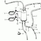 XL125S Адсорбер, системы улавливания паров топлива