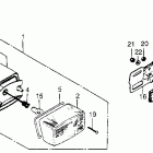 VT700C Фонарь задний